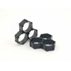 3P Držač Hexagon 18650 Nosač Li-Ion Baterija Separator