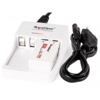 Punjač sa 2 Ležišta 9V SOSHINE NiMh NiCd Lithium Baterija 